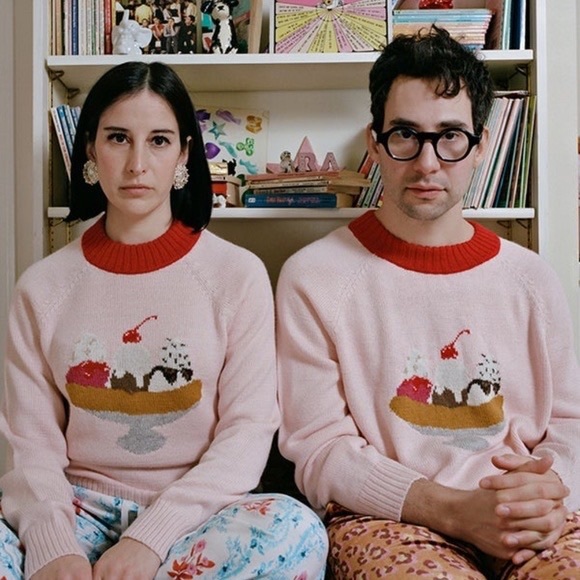 Rachel Antonoff Sweaters - Rachel Antonoff Banana Split Alpaca Wool Blend Sweater (Sz S) Light Pink